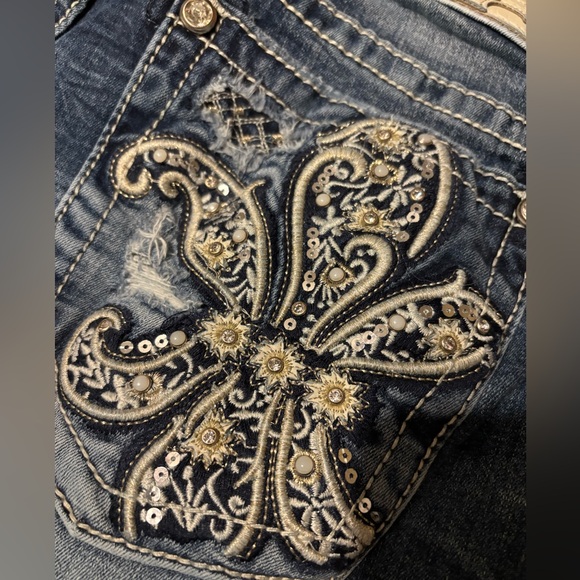 Miss Me women’s jeans size 34 bootcut - Picture 6 of 8